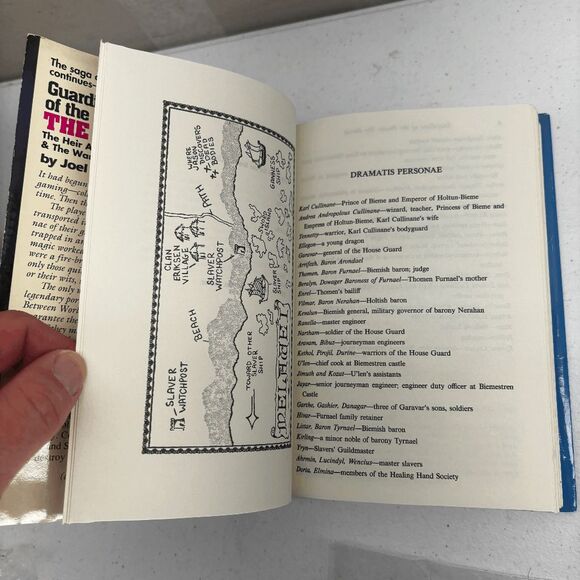 Guardians of the Flame : The Heroes by Joel Rosenberg 1987/1988 HCDJ BCE EUC - Picture 9 of 9